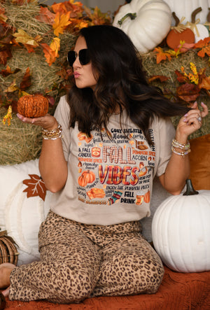 Fall Words Tee