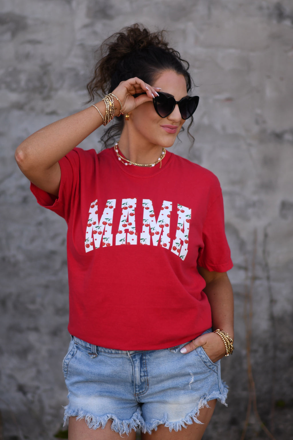 ** SALE** Mama Cherry Arch Tee
