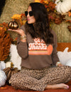 Give Thanks Retro Long Sleeve/Tee