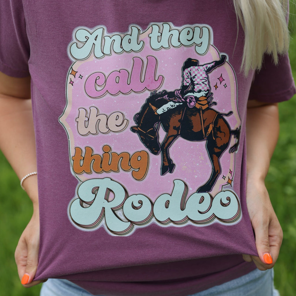 Call The Thing Rodeo Graphic Tee