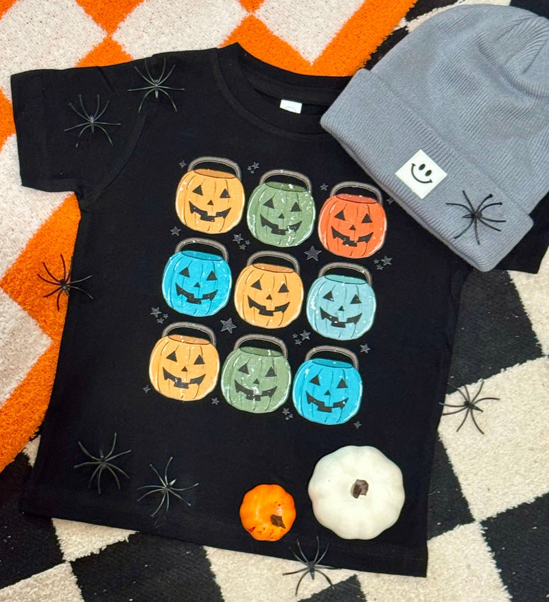 Boys Halloween Buckets Tee