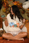 Watercolor Pumpkins & Leaves Tee