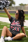 Red and Black Retro Tee