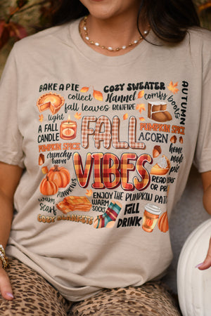 Fall Words Tee