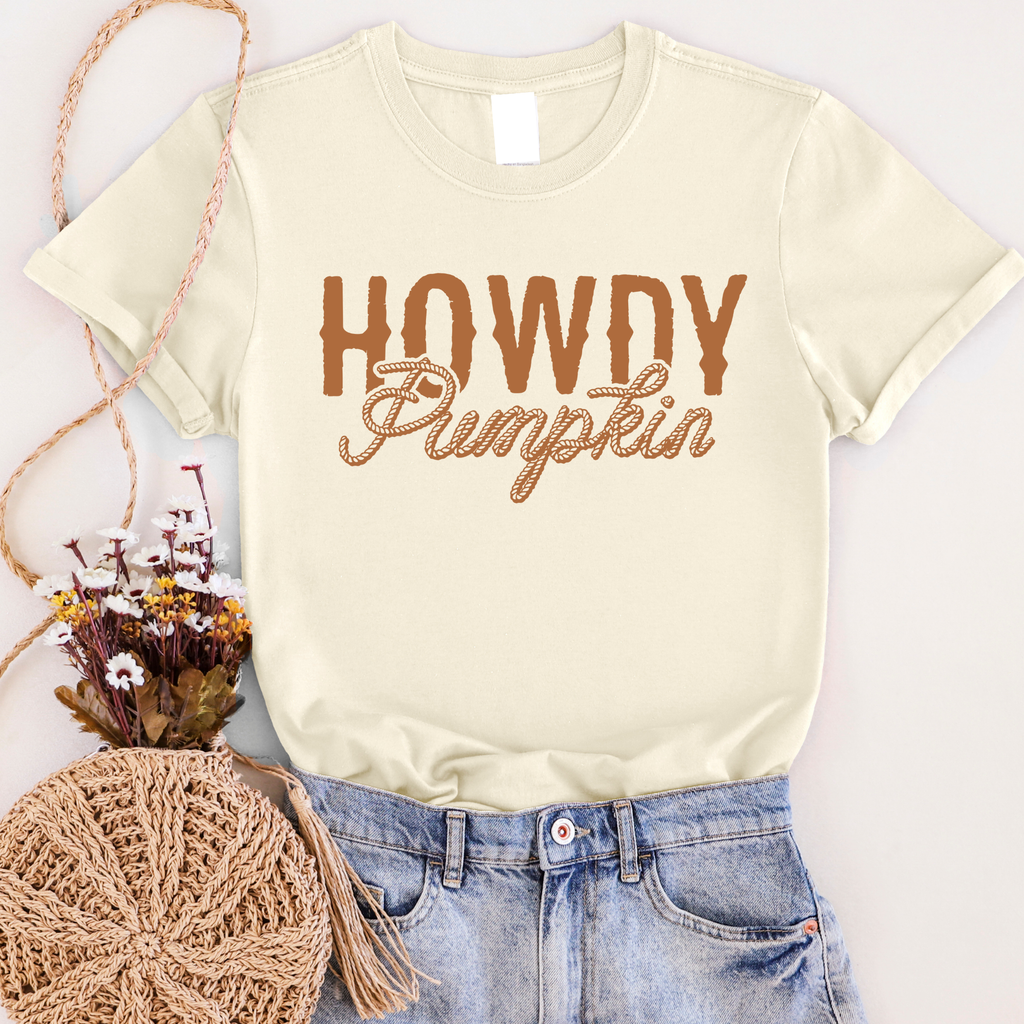 Howdy Pumpkin Rope Graphic Tee