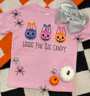 Here For The Candy Buckets Tee