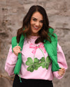 *SALE* RTS Kelly Green Cropped Puffer Vest