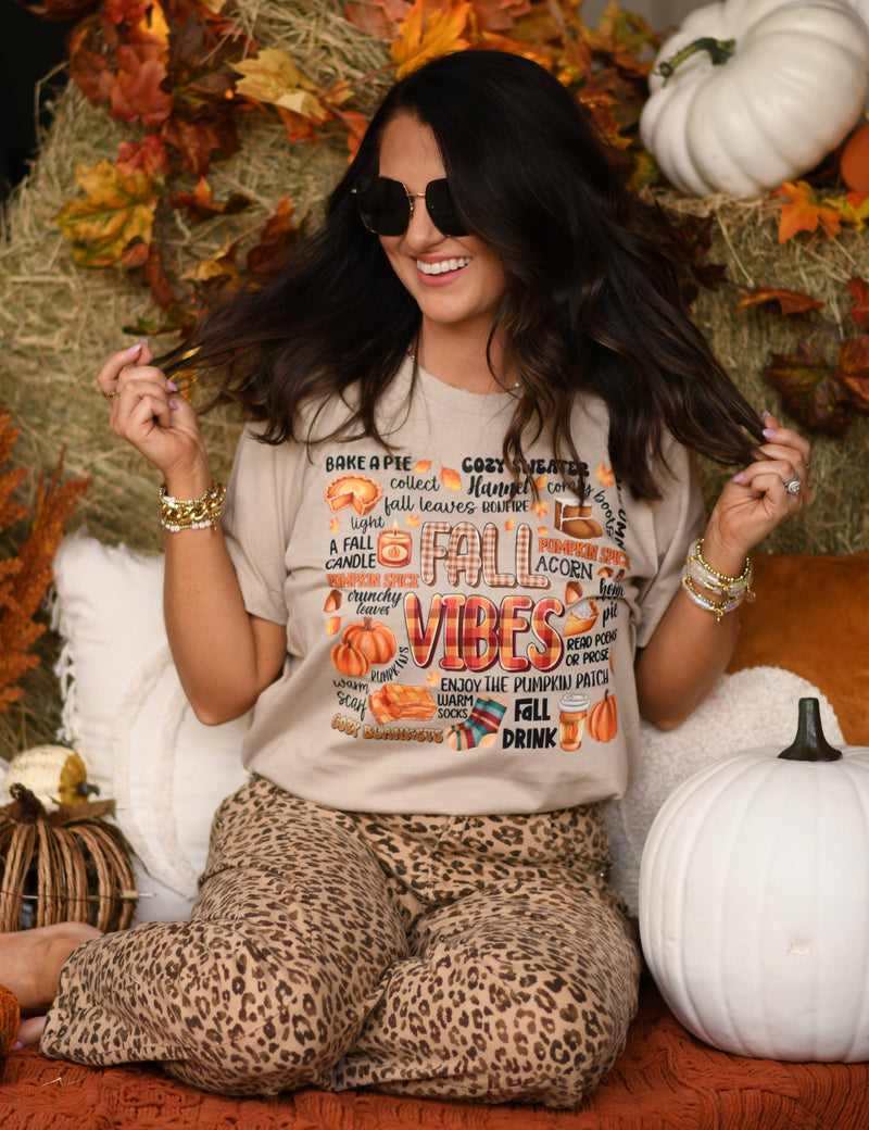 Fall Words Tee
