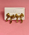 **SALE** Chunky Bow Earrings