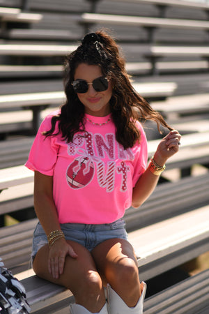 Pink Out Faux Patch Tee