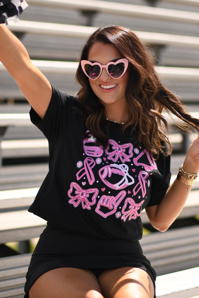 Neon Pink Out Tee