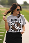 *SALE* RTS Football Checkered Smiley