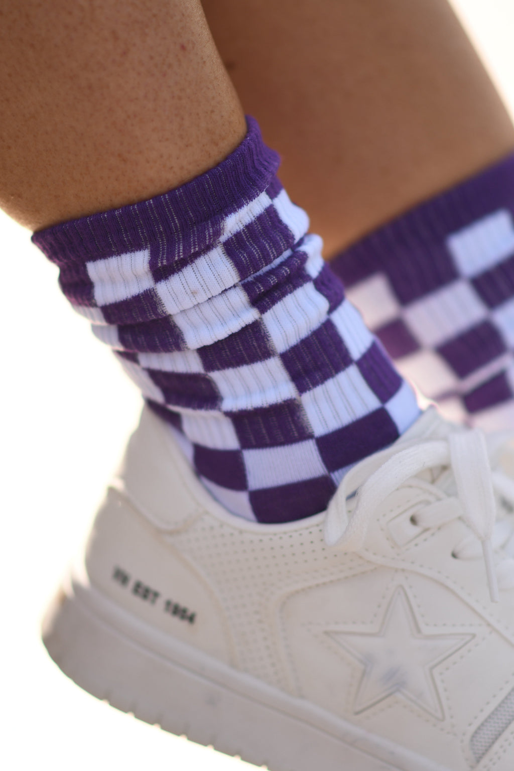 *RTS* PURPLE GAME DAY SOCKS