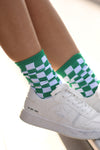 *RTS* GREEN GAME DAY SOCKS