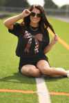**SALE** RTS Football Bow Tee