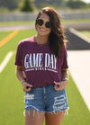 RTS Maroon Game Day Vibes Tee