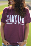 RTS Maroon Game Day Vibes Tee