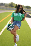 RTS Green Game Day Vibes Tee