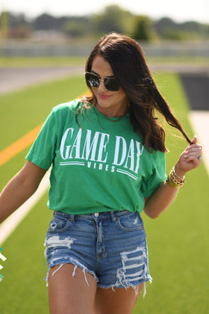 RTS Green Game Day Vibes Tee