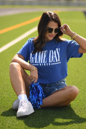 RTS Blue Game Day Vibes Tee