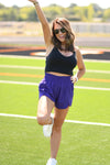 *SALE* Purple school Spirit Shorts