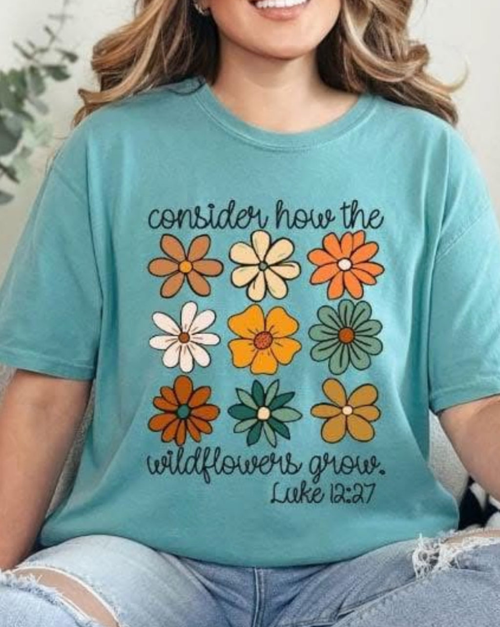 Consider How The Wildflowers Grow Tee