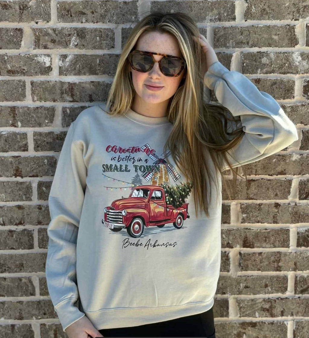 PORT NECHES Christmas is Better in a Small Town Comfort Colors Tee