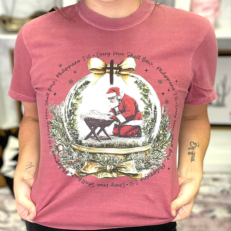 Baby Jesus & Santa Graphic Tee