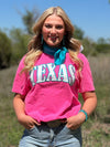 Texas in Glitter with Metallic Puff Tee
