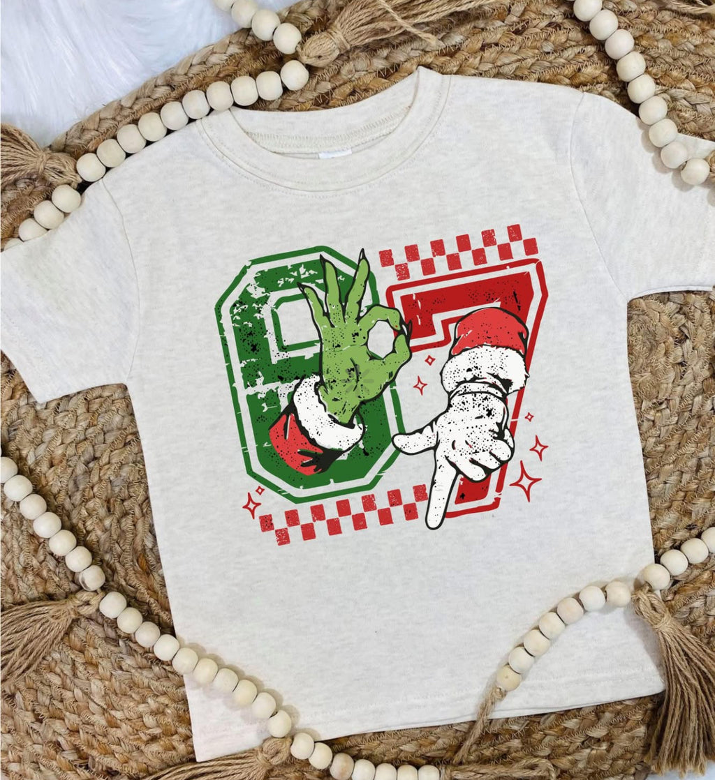 67 Christmas Character Comfort Colors Tee - YOUTH & ADULT