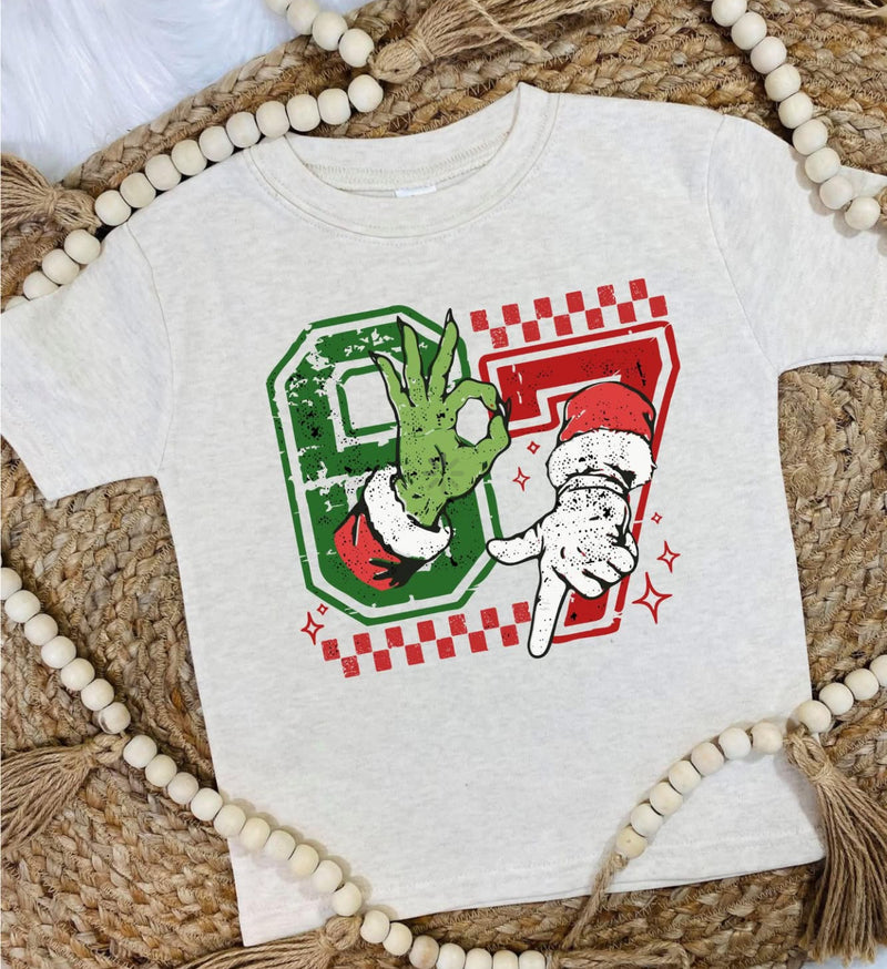 67 Christmas Character Comfort Colors Tee - YOUTH & ADULT