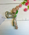 Spring Tulip Hair Claw Clip