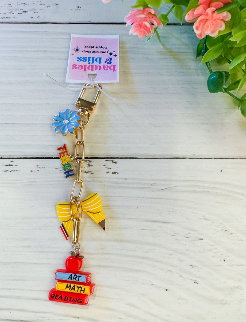 Teacher's Pet Keychain Clip