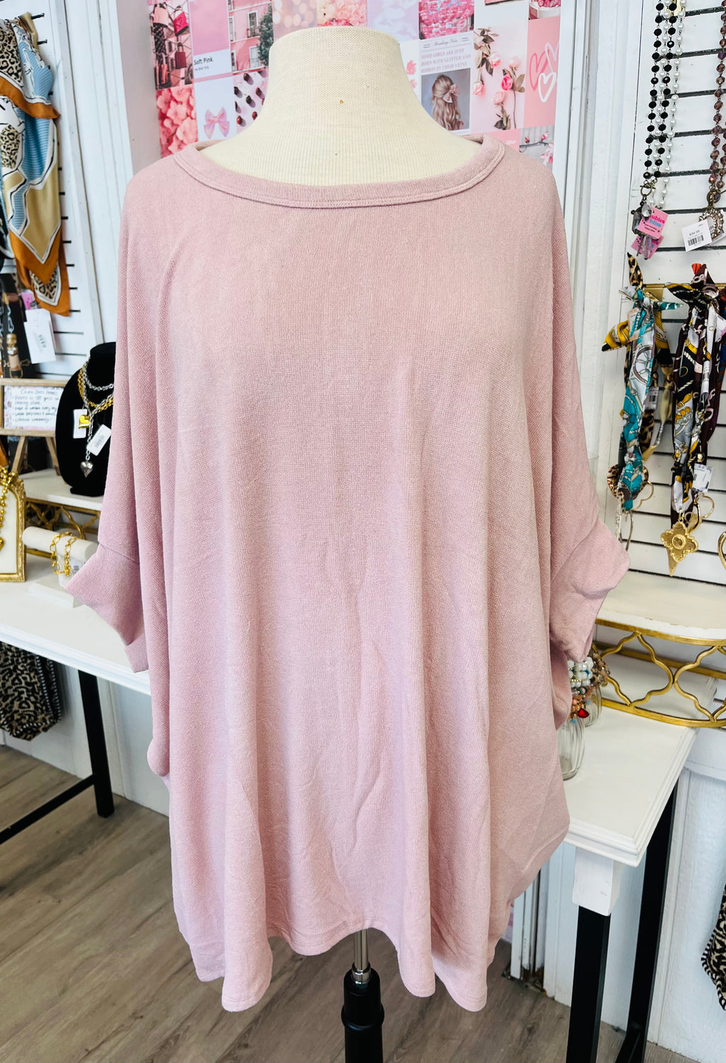 Cozy Comfort Mauve Essential Top