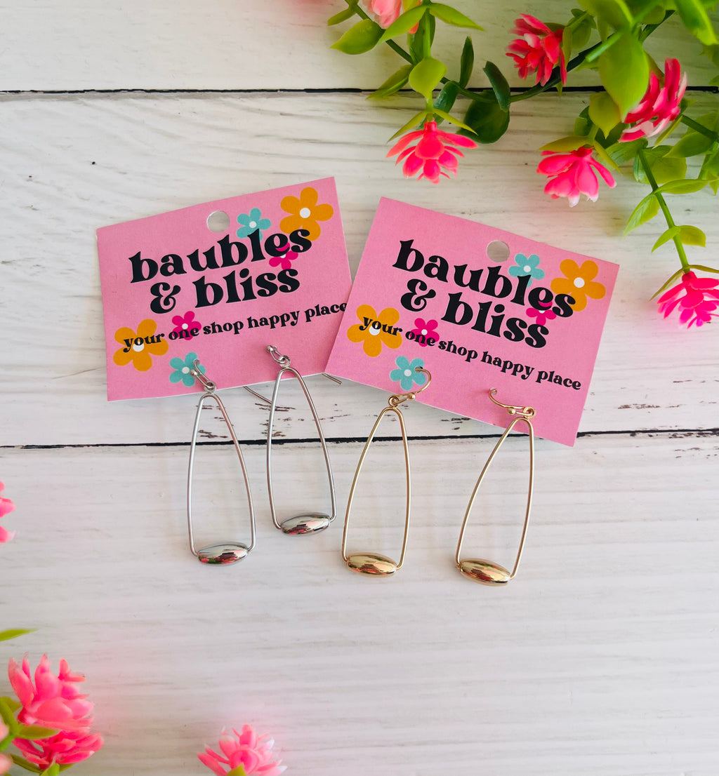Pop of Fun Puff Accent Earrings