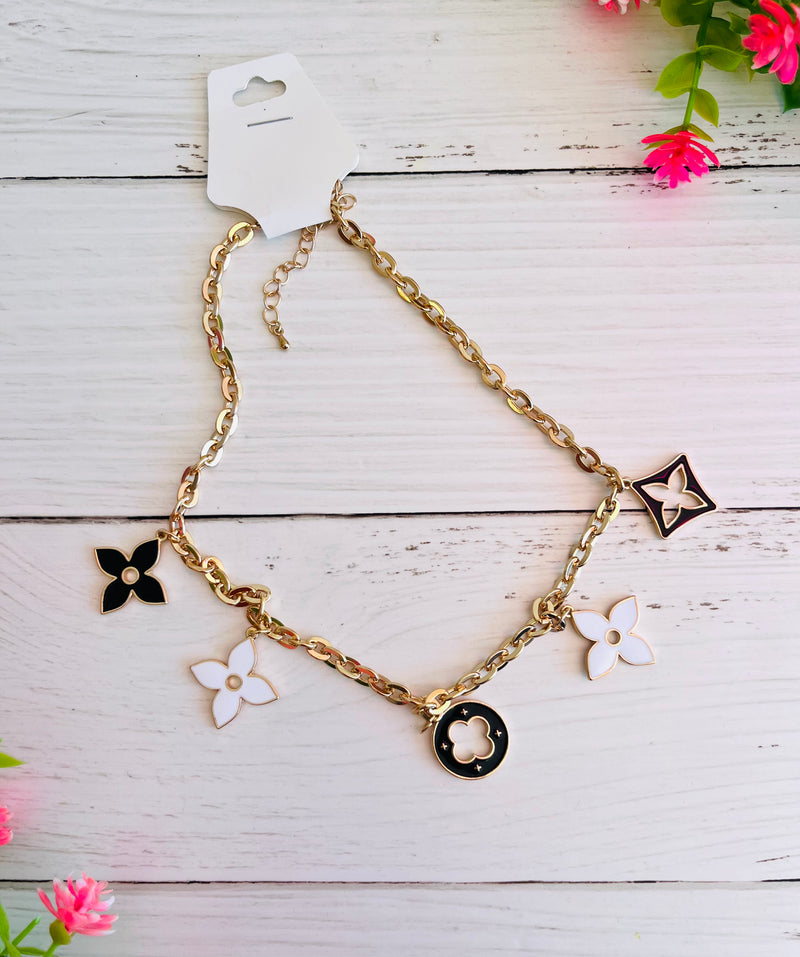 Expensive Taste Charm Necklace