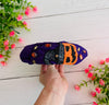 Halloween Please Pumpkin Beaded Gem Headband