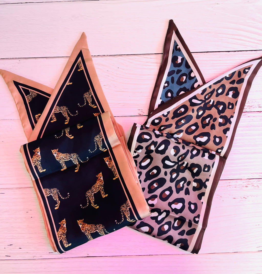 Looking Like Luxury Printed Silk Scarf
