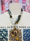 Fall Vibes Silk Scarf Pendant Necklace Collection
