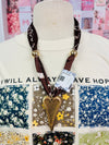Fall Vibes Silk Scarf Pendant Necklace Collection