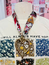 Fall Vibes Silk Scarf Pendant Necklace Collection