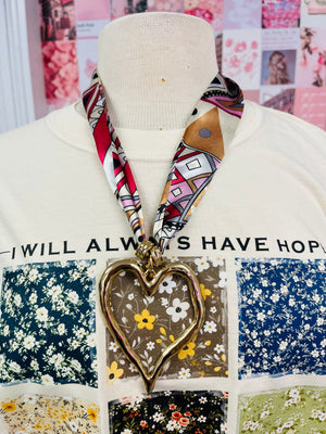 Fall Vibes Silk Scarf Pendant Necklace Collection