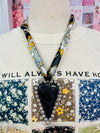 Fall Vibes Silk Scarf Pendant Necklace Collection