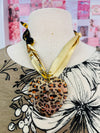 Fall Vibes Silk Scarf Pendant Necklace Collection