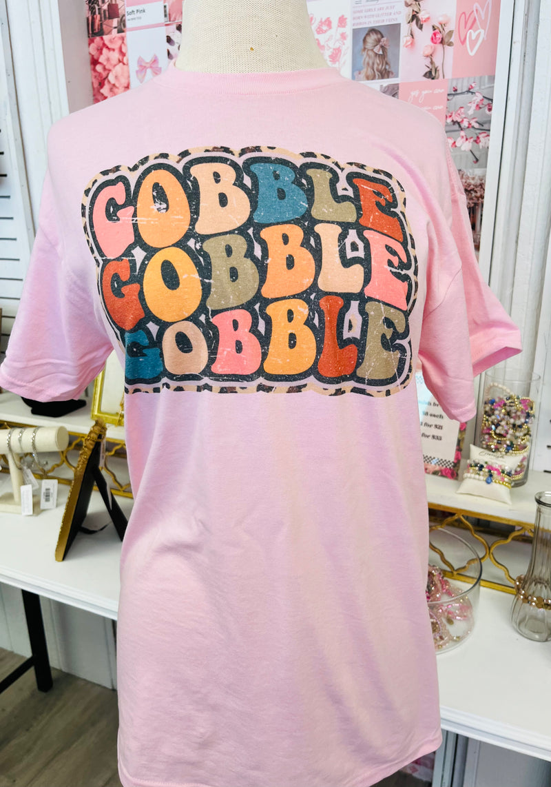 Gobble Pink Tee