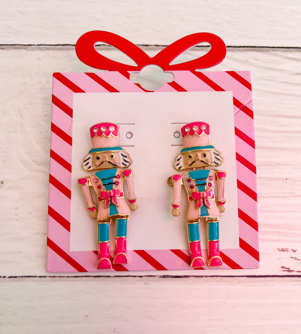 Nuts for You Nutcracker Earrings