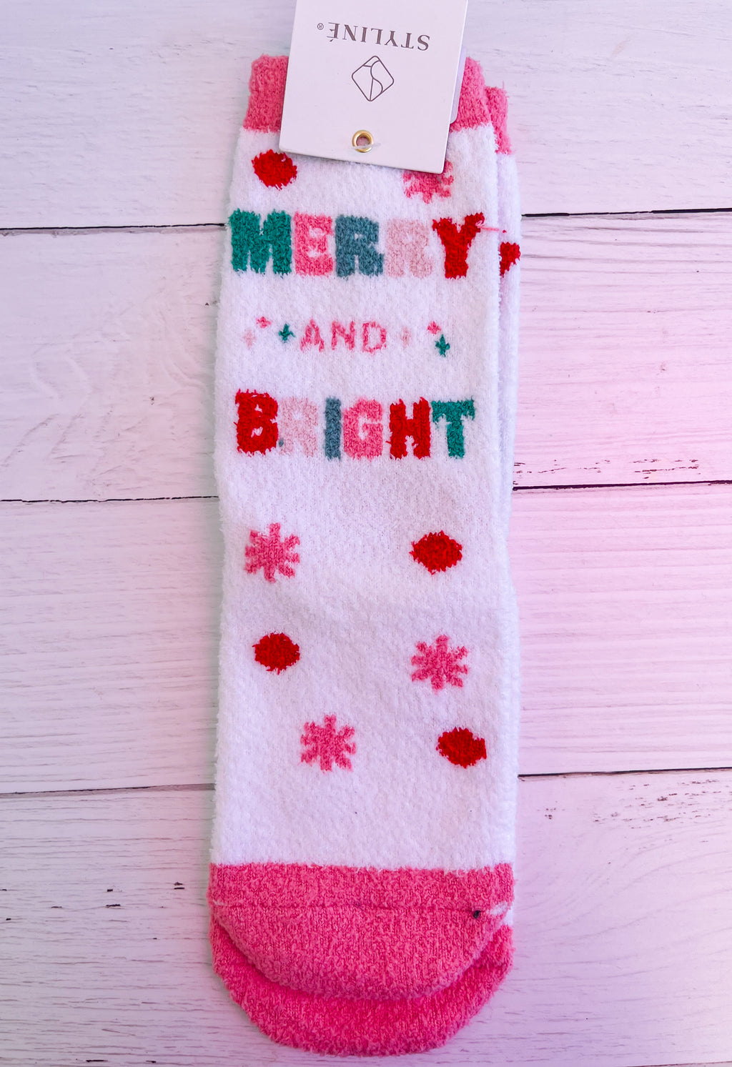 Merry & Bright Cozy Socks