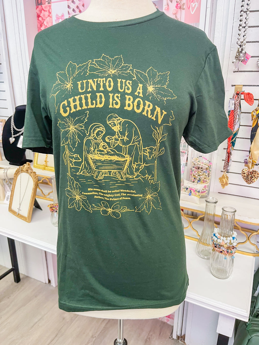 Unto Us A Child is Born Tee