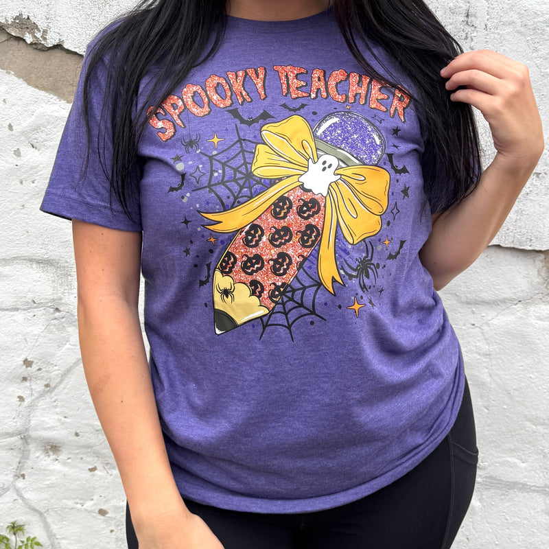 Spooky Teacher Soft Graphic Tee