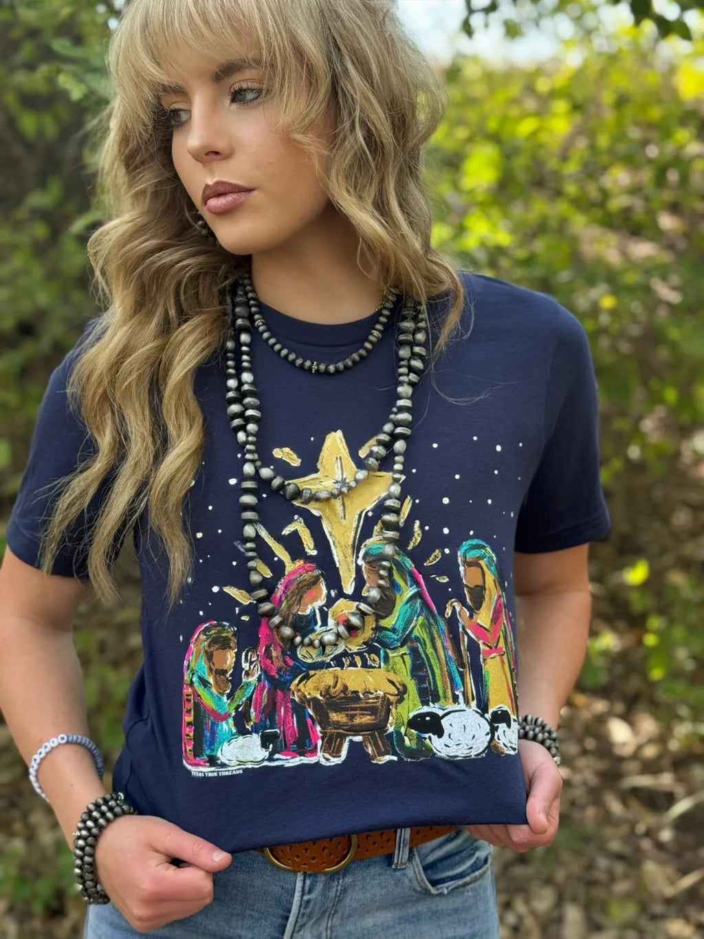Callie Ann Nativity Scene Tee
